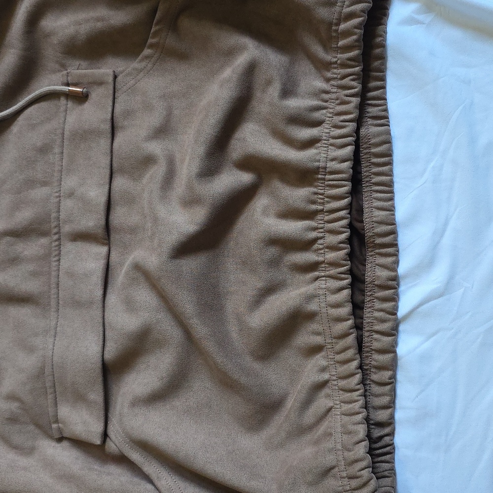 Macaron Brown Suede Jacket Medium - image 3